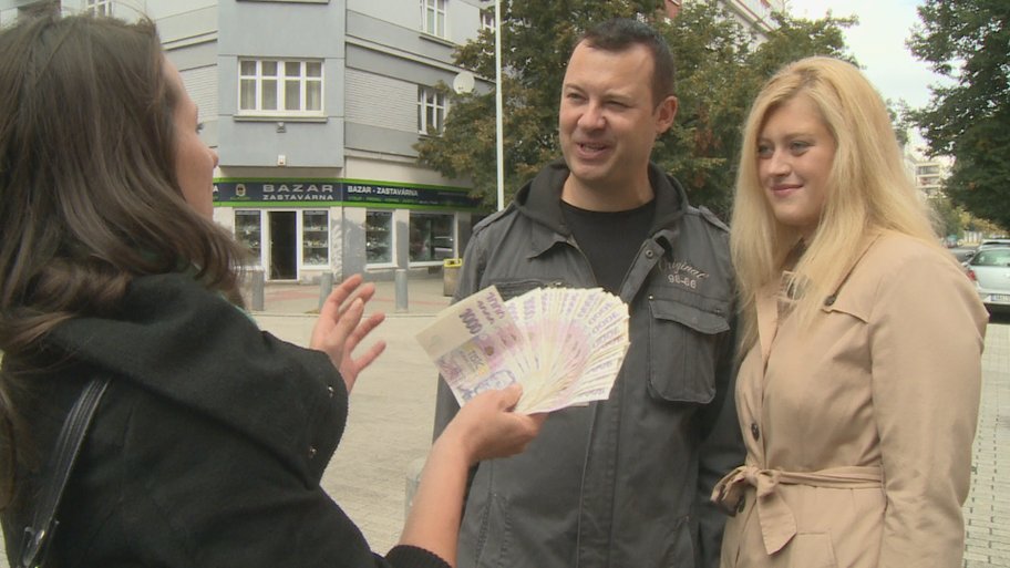 Czech Couples Foursome Money